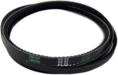 AX83 Classic Cogged V-Belt 1/2 x 85in Outside Circumference Diesel