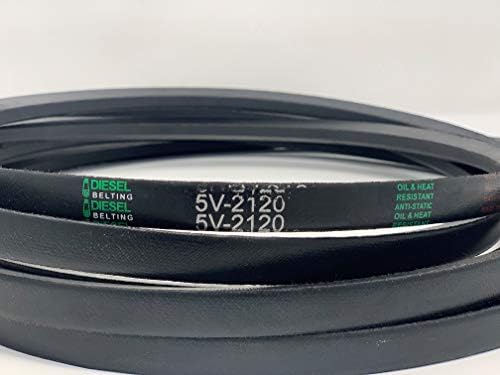 5V2120 V-Belt 5/8 x 212in Outside Circumference Diesel