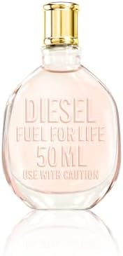 Diesel Fuel For Life, Eau de Parfum for Women, Long-Lasting Floral Scent With Notes of Jasmine & Patchouli, 1.7 Fl. Oz. Diesel