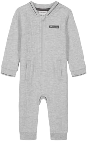 Calvin Klein Baby Boys Footless Coverall Calvin Klein