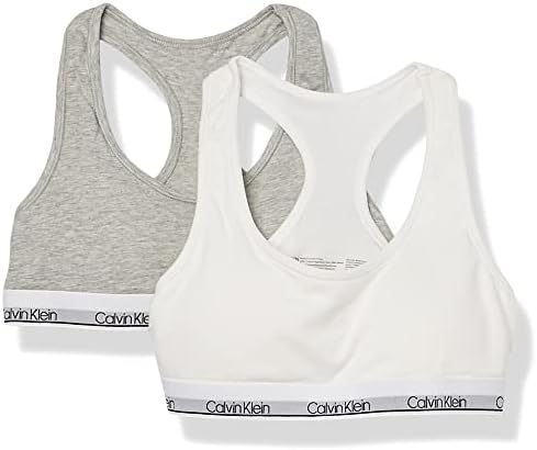 Современные хлопковые бралетты для девочек Calvin Klein, комплект из 3 шт. Calvin Klein