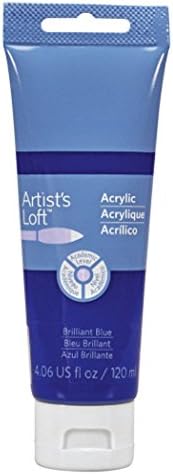 Artist's Loft Acrylic Paint, 4 oz (Brilliant Blue) Artist's Loft