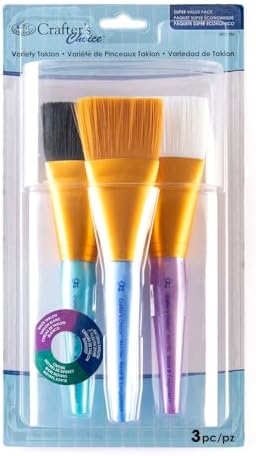 Royal Brush Crafter's Choice Jumbo Brush Value Set (4 per Pack), Multicolor Royal Brush