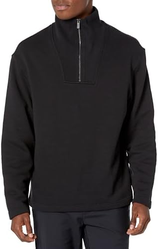 Calvin Klein Men's Terry Quarter Zip Sweatshirt Calvin Klein