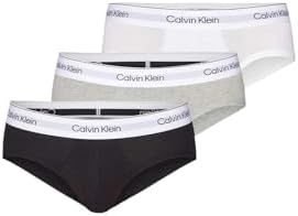 Calvin Klein Mens Hip Brief 3PK Hip Brief Calvin Klein