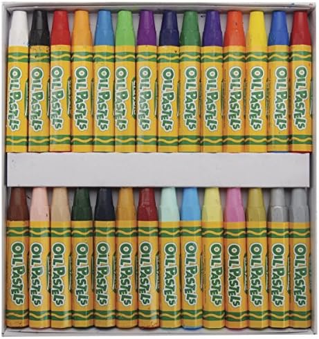 Масляная пастель Crayola, 28 штук, яркие насыщенные цвета, крупный размер, шестигранная форма Crayola