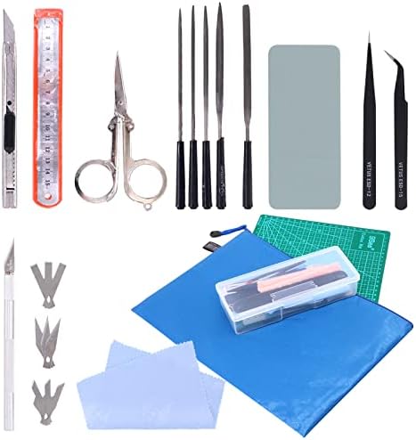 16Pcs Modeler Basic Tools Craft Set Model Tool Kit for Gundam Hobby Model Assemble Building Rustark