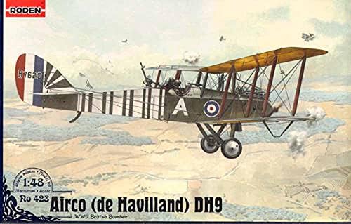 Roden Airco De Havilland DH9 British Two-Seat Biplane Bomber Airplane Model Kit Roden