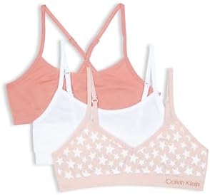 Calvin Klein Girls' Multi Style Bra Three Pack Calvin Klein