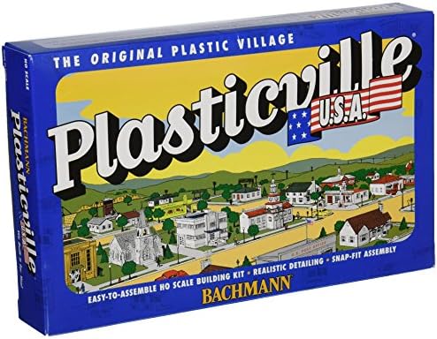 Bachmann Trains - PLASTICVILLE U.S.A. BUILDINGS – CLASSIC KITS - SPLIT LEVEL HOUSE - HO Scale Bachmann