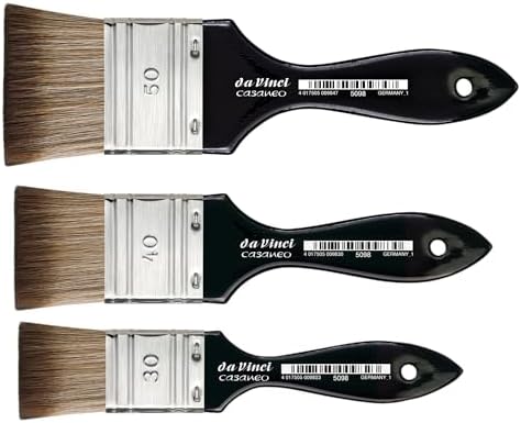 da Vinci Watercolor Series 5098 Casaneo Paint Brush, Wash New Wave Synthetics Da Vinci Brushes