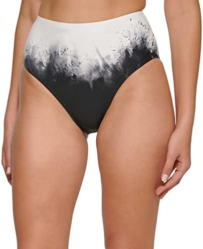 Calvin Klein Women's Printed High-Waist Bikini Bottoms Calvin Klein