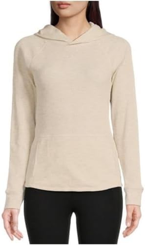 Calvin Klein Women's Pull on Long Sleeve Kanga Pocket Sweatshirt Calvin Klein