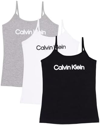 Calvin Klein Girls' Tank 3 Pack Calvin Klein