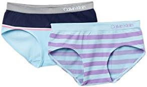 Calvin Klein Girl`s Seamless Hipster Briefs 2 Pack Calvin Klein