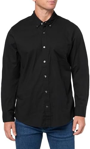 GAP Men's Long Sleeve Stretch Poplin Shirt Gap