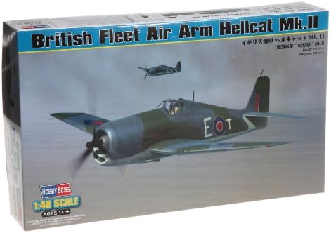 Hobby Boss British Fleet Air Arm Hellcat Mk.II Airplane Model Building Kit Hobby Boss