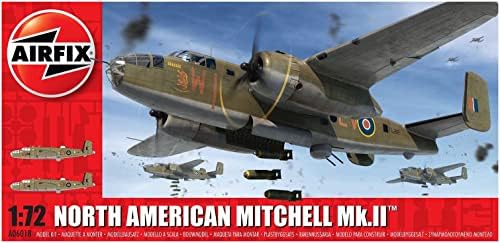 Airfix North American Mitchell MK II 1:72 WWII Military Aircraft Plastic Model Kit A06018 Airfix