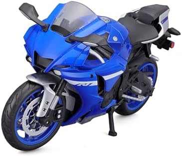 Maisto 1/12 Yamaha YZF-R1 2021 Maisto 1/12 Yamaha YZF-R1 2021 Motorcycle Motorcycle Bike Model Complete Product Maisto