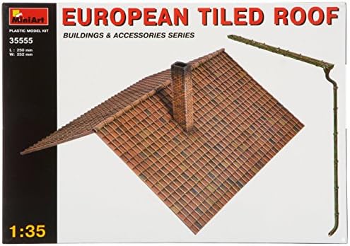 MiniArt 1:35 Scale European Tiled Roof Plastic Model Kit MiniArt