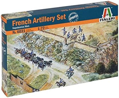 Italeri 510006031-1:72 French Artillery Set Italeri