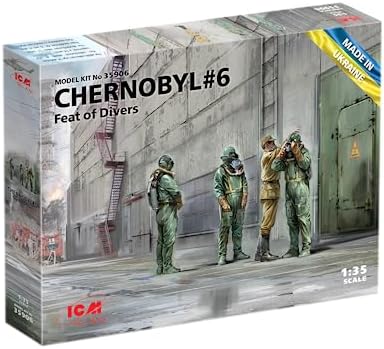 ICM 35906 - Chernobyl#6. Feat of Divers (3 Figures) (100% New molds) - Scale 1:35 Icm