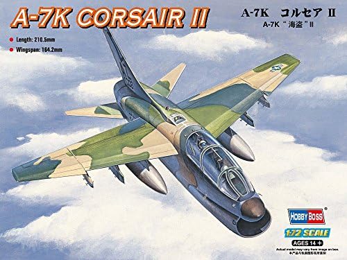 Hobby Boss HY87212 A-7K Corsair II Airplane Model Building Kit Hobby Boss