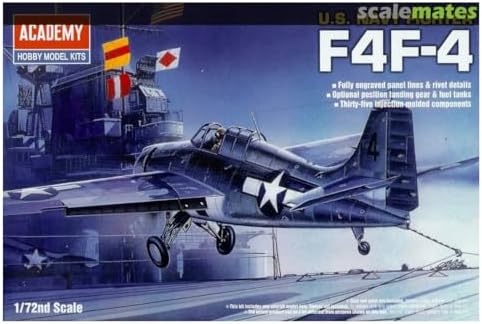 Academy Grumman F4F-4 Wildcat USN Model Kit Academy