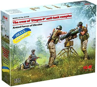 ICM 35750 - The Crew of «Stugna-P» antitank Complex - Scale 1:35 Icm