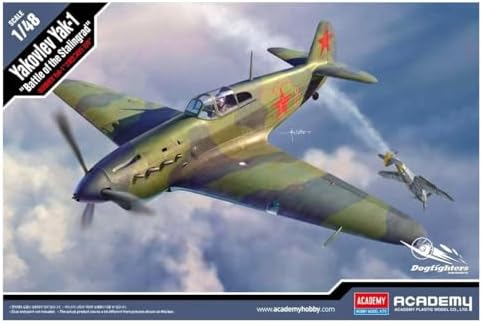 Academy Sprue Brothers 1:48 Yak-1 'Battle of The Stalingrad', ACA12343 Academy