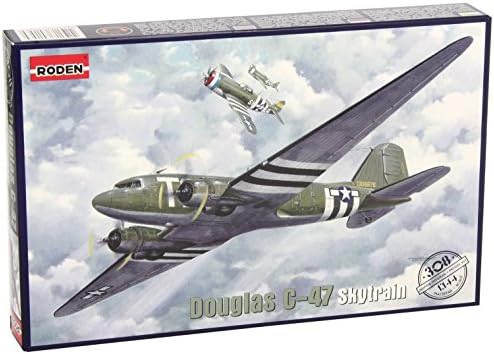 Roden Douglas C-47 Skytrain Airplane Model Building Kit Roden