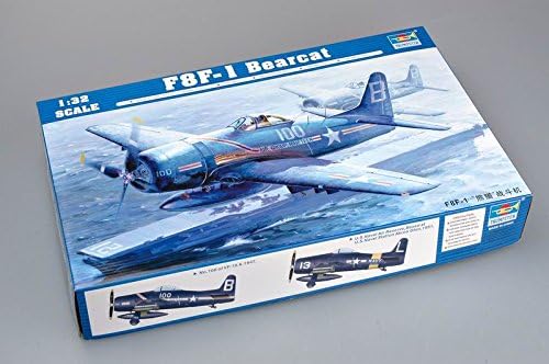 Trumpeter 1/32 F8F1 Bearcat Fighter Model Kit Trumpeter