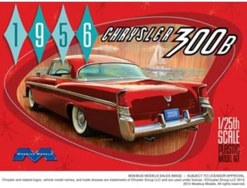 Platz Moebius Chrysler 300B 1956 Model Kit Platz