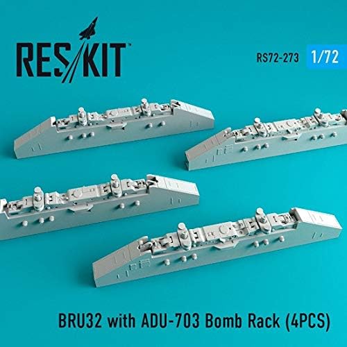 RS72-0273 - 1/72 BRU32 с бомбодержателями ADU-703 (4 шт.) в комплекте для модели Reskit