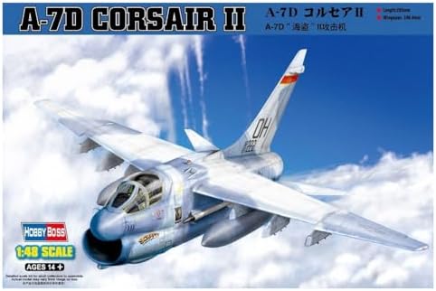 Hobby Boss HY80344 A-7D Corsair II Airplane Model Building Kit Hobby Boss