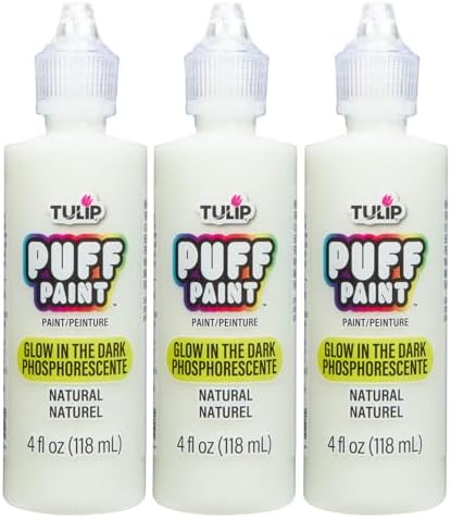 Tulip Puff Paint Glow Natural 4 fl. oz. 3 Pack Tulip