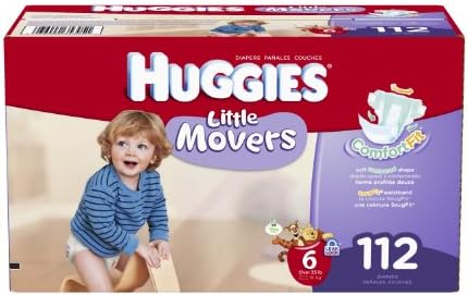 Подгузники Huggies Little Movers Экономичный Плюс для детей, размер 3, 186 шт., для малышей 7-13 кг Huggies