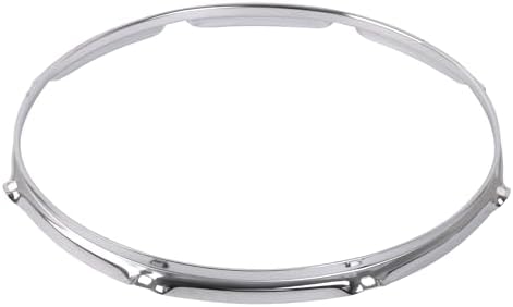 Yibuy Zinc Alloy Snare Drum Hoop Rim for Decoration 8 Lug 14 Inches Upper Circle Yibuy