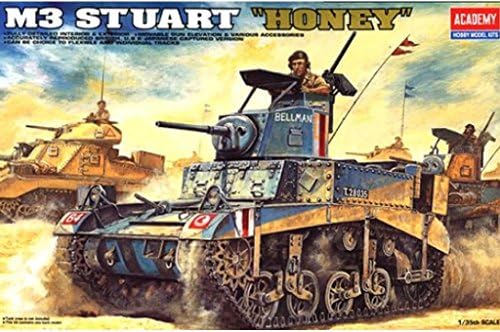 GSI Creos Academy 1:35 - M3 Stuart Honey British Version GSI Creos