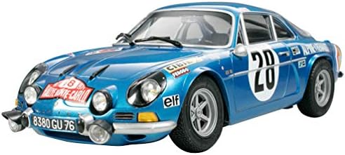 Tamiya 300024278 1:24 Renault Alpine A110 ‘71 Monte Carlo, Blue Tamiya