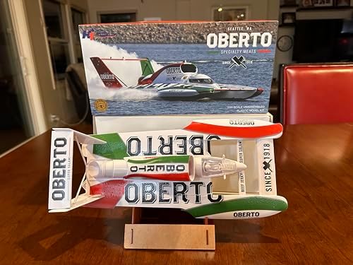 generic 1/25 Scale Plastic Model Kit, H1 Unlimited Hydroplane Racing Boats, Oberto 18 Generic