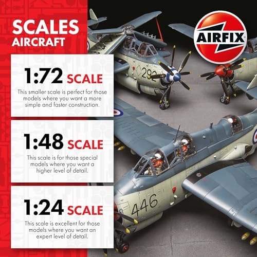 Airfix Model Airplane Kit Gift Set - A02029B Messerschmitt Bf109G-6, Plastic Plane Model Kits for Adults & Kids 14+, Skill Level 1, 1:72 Scale WW2 Military Aircraft Models Airfix