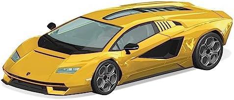 Aoshima Lamborghini Countach LPI 800-4 (Yellow Ver.) 1:32 Scale Model Kit Aoshima