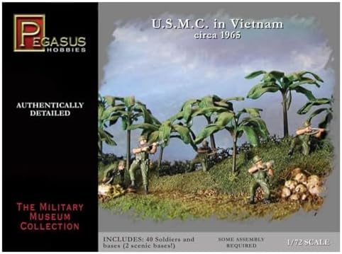 Pegasus PG7401 – Vietnam War: US Marines 1: 72 Plastic Model Kit Platz