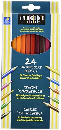 Sargent Art Watercolor Pencils 24 Count Sargent Art