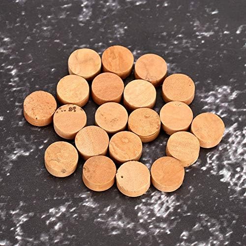 Trumpet Cork Pads Set 20Pcs 9.5mm Trumpet Trombone Repairing Cork Pads Parts Musical Instrument Replacement Parts Accessories RiToEasysports