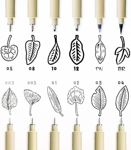 Карандаш Sakura Micron 01, 0,25 мм, коричневый, водо- и химически стойкий, идеален для графического искусства Sakura