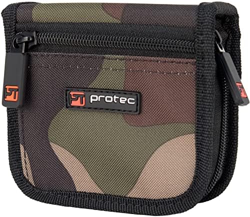 Protec Double Trombone Mouthpiece Pouch with Zipper Closure Protec