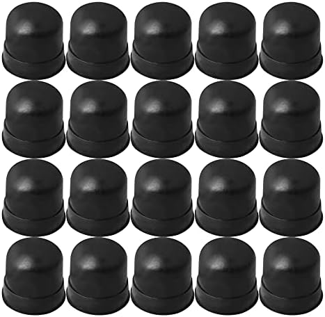 11x11mm Black Trombone Slide Rubber End Tip Bumper Pack of 20 Homeswitch