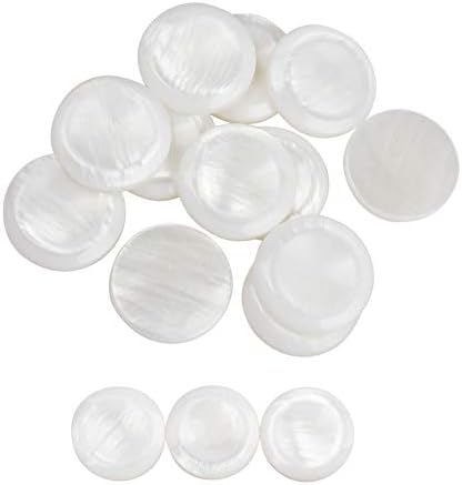 Jiayouy 15pcs Trumpet Valve Finger Buttons Set Musical Instruments Accessories (White) Jiayouy